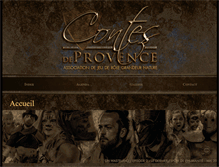 Tablet Screenshot of contes-de-provence.com